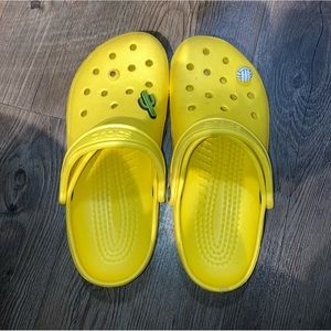 Yellow Crocs